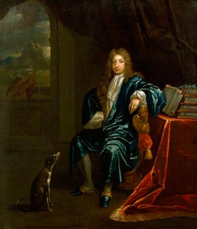 John Dryden, by James Maubert circa 1695