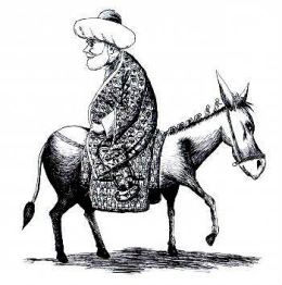 hodja-on-donkey